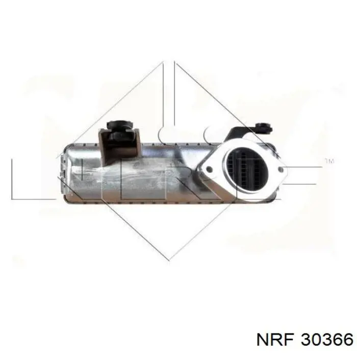 Radiador de intercooler Q1720062 Q-fix