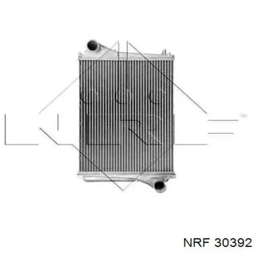 8ML376906381 HELLA Radiador de intercooler