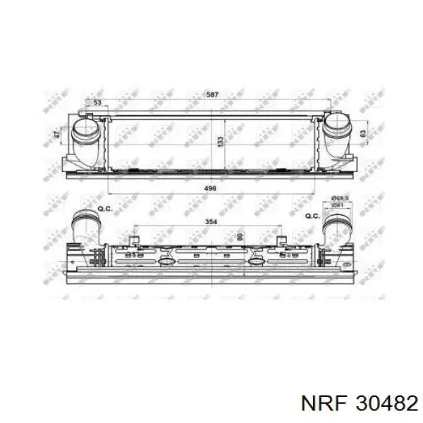 Compre 7750050 Kamoka Radiador de intercooler