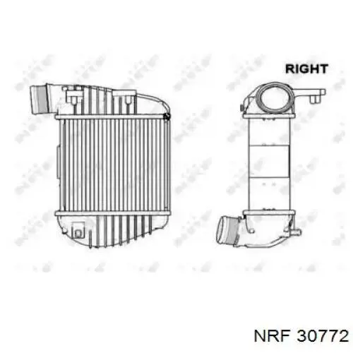 Compre 11451803501 Vika Radiador de intercooler