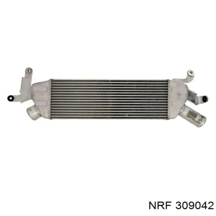 0384P9 Peugeot/Citroen Radiador de intercooler