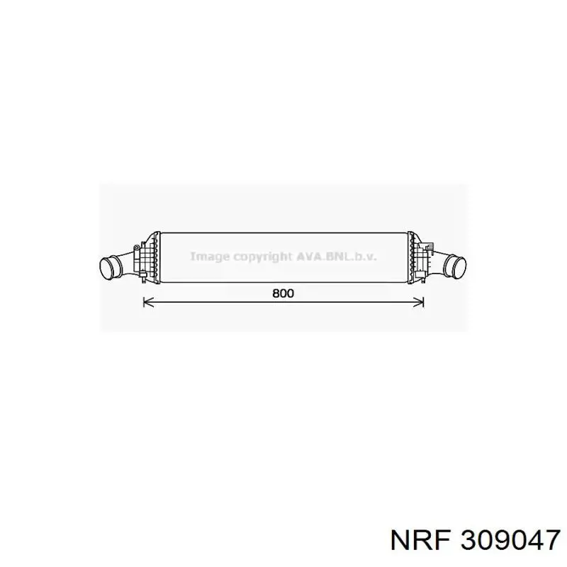 Compre 4G0145805N VAG Radiador de intercooler