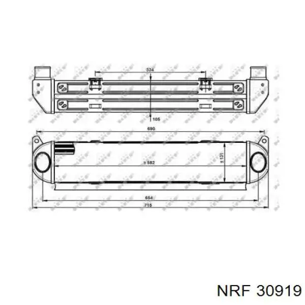 Radiador de intercooler Land Rover PML500011 preço, a partir de 100,45 USD