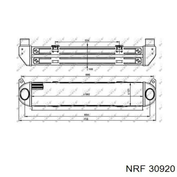 Compre PML500011 Land Rover Radiador de intercooler