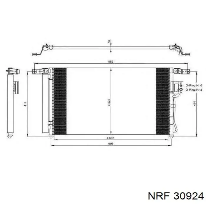 Compre 342815 Kale Radiador de intercooler
