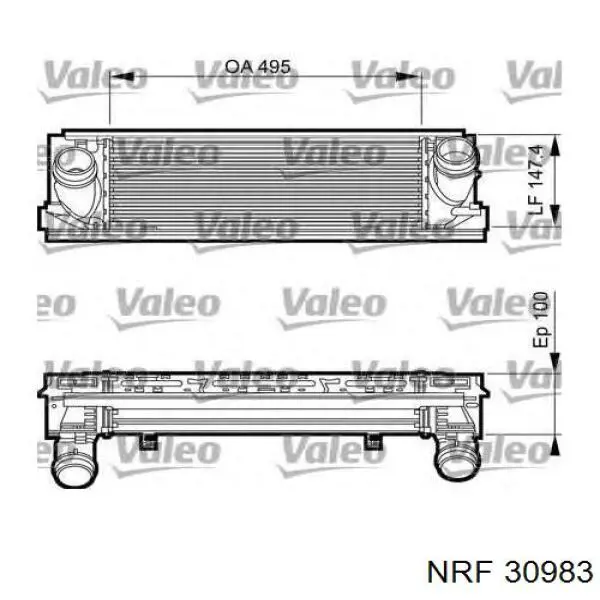 Radiador de intercooler BMW 7600533 preço, a partir de 176,31 USD