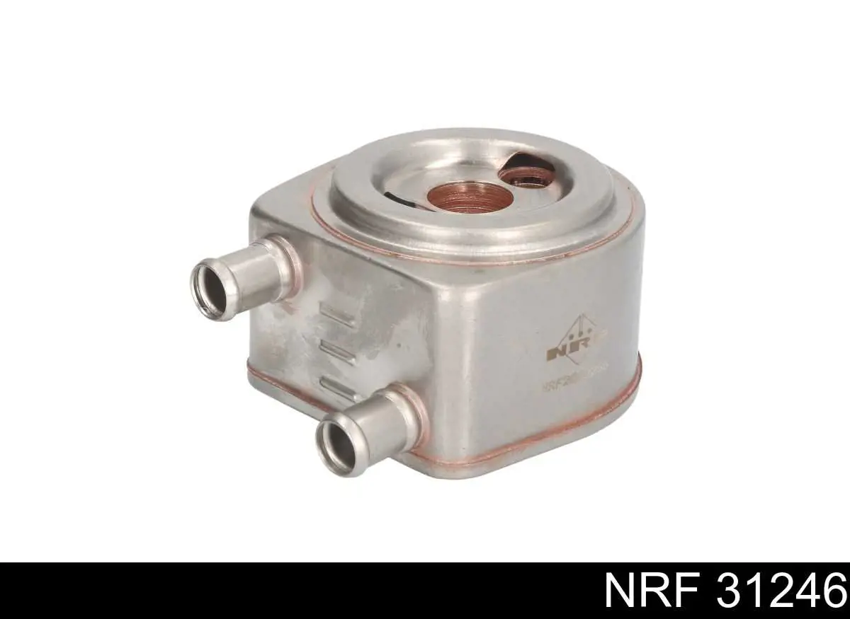 39418 Metalcaucho Radiador de óleo (frigorífico), debaixo de filtro