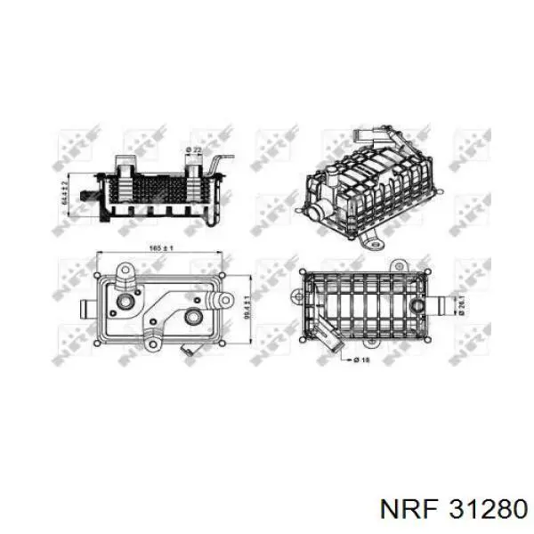 Radiador de óleo BMW 2245343 preço, a partir de 80,02 USD