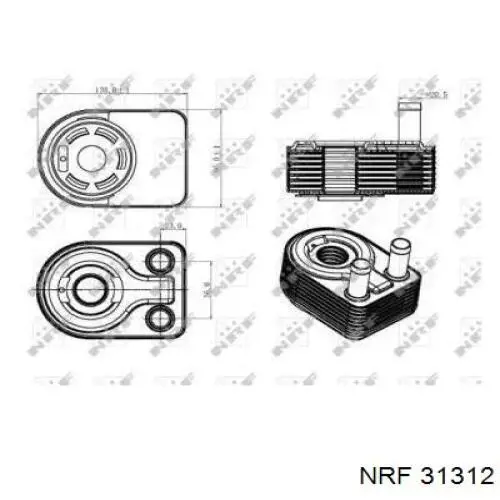Compre 1844735 Ford Radiador de óleo