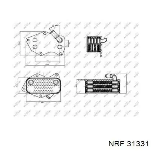 Radiador de óleo Bogap A4222118 preço, a partir de 62,70 USD