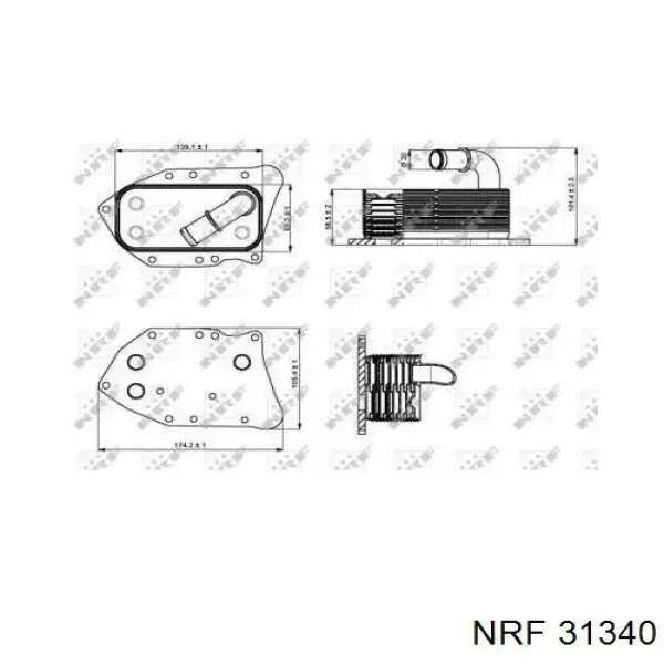 Radiador de óleo Opel 650085 preço, a partir de 56,12 USD