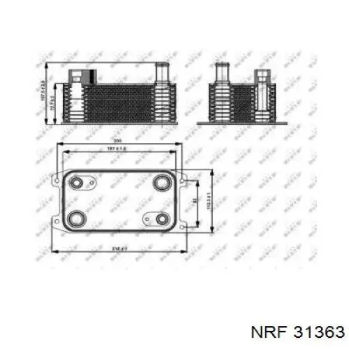 Radiador de esfriamento, Caixa Automática de Mudança Metalcaucho 39004 preço, a partir de 73,52 USD