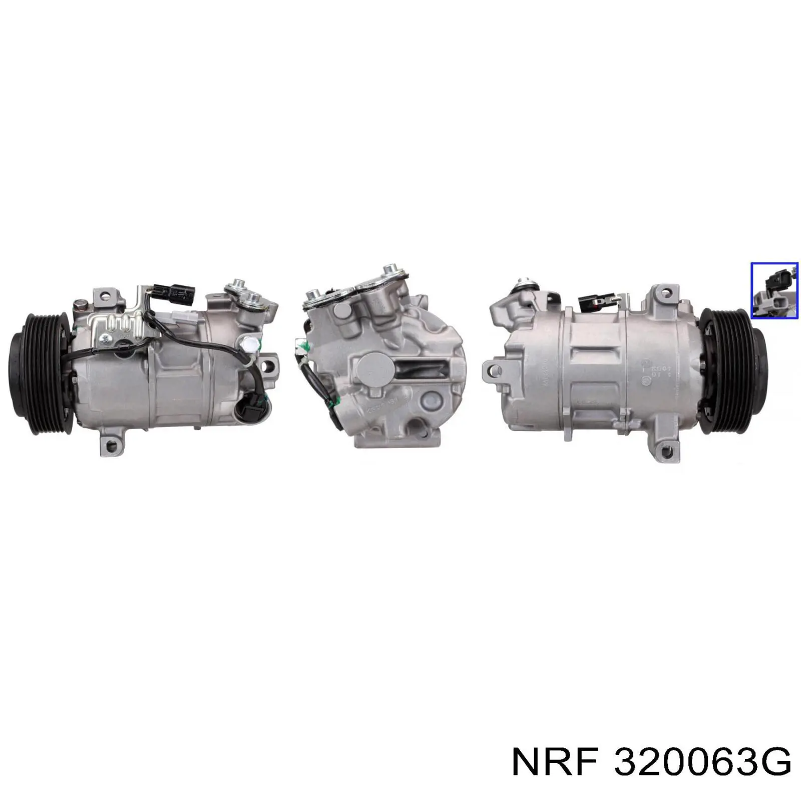 511099 Elstock Compressor de aparelho de ar condicionado