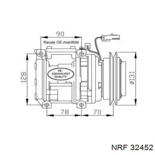 Compressor de aparelho de ar condicionado Hyundai/Kia 0K01B61450 preço, a partir de 114,07 USD