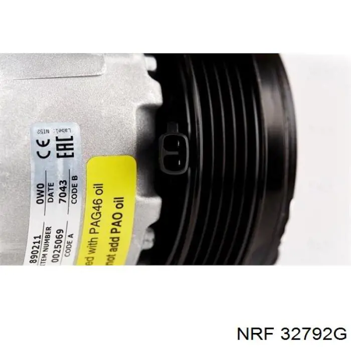 Compressor de aparelho de ar condicionado Fiat/Alfa/Lancia 51883102