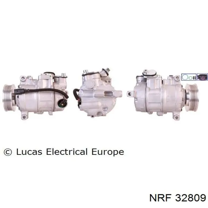 32809 NRF Compressor de aparelho de ar condicionado