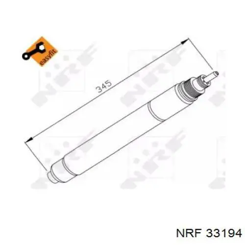 Compre 33194 NRF Tanque de recepção do secador de aparelho de ar condicionado