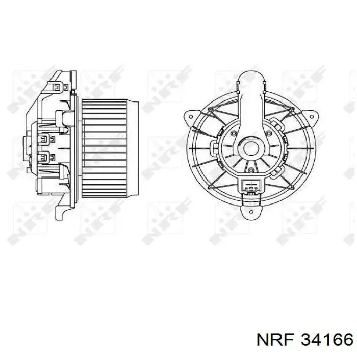 Motor de ventilador de forno (de aquecedor de salão) Depo/Loro/Abakus 0170220011