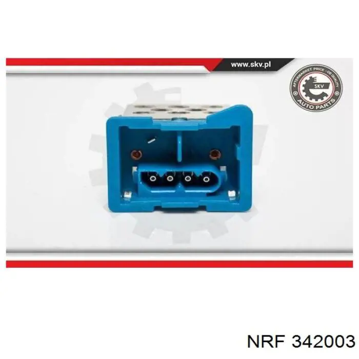 Resistor (resistência) de ventilador de forno (de aquecedor de salão) BMW 8390159 preço, a partir de 13,19 USD