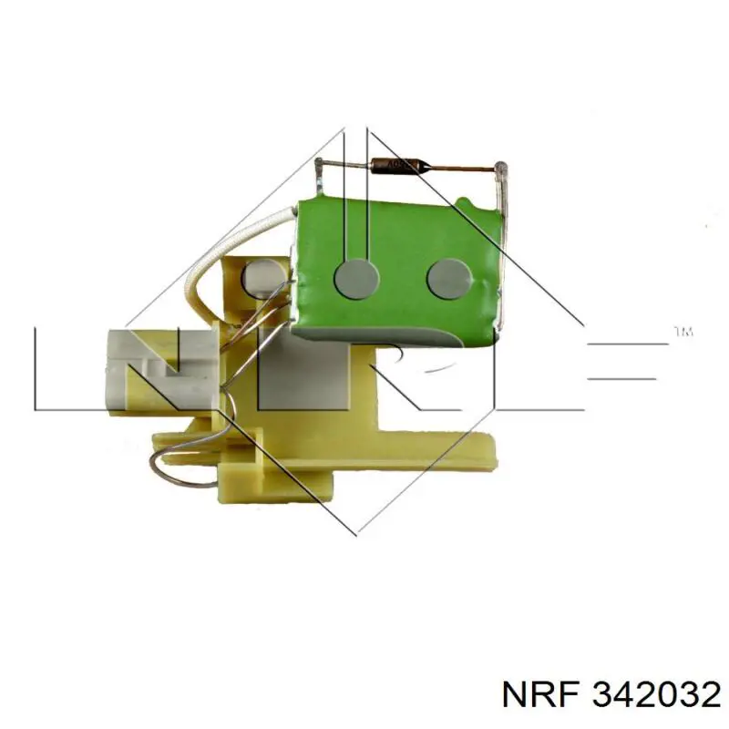 Compre 1808432 General Motors Resistor (resistência) de ventilador de forno (de aquecedor de salão)