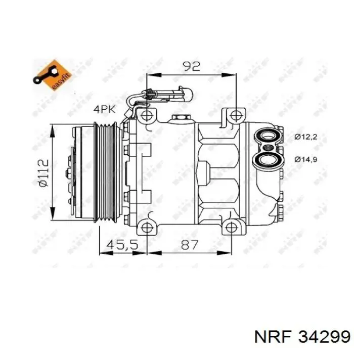 Motor de ventilador de forno (de aquecedor de salão) Peugeot/Citroen 6441R5 preço, a partir de 248,40 USD