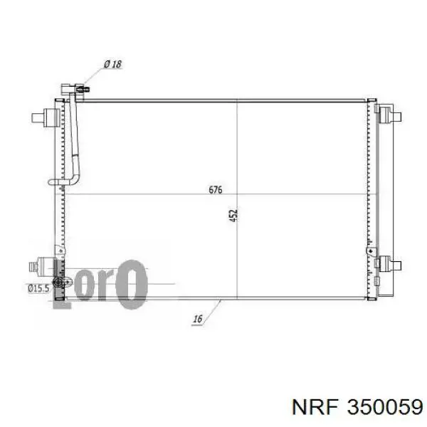 Compre 4H0260401C VAG Radiador de aparelho de ar condicionado