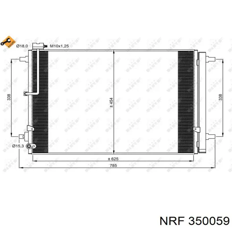 4H0260401C VAG Radiador de aparelho de ar condicionado