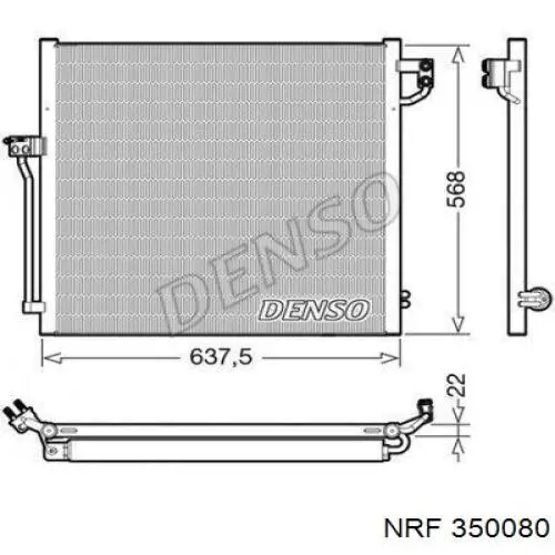 Radiador de aparelho de ar condicionado VALEO 822623 preço, a partir de 176,70 USD