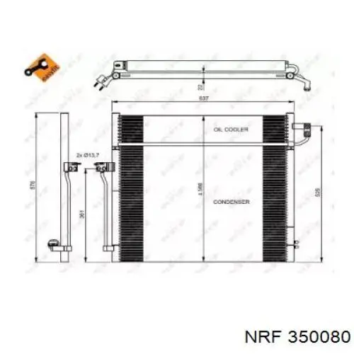 Compre 822623 VALEO Radiador de aparelho de ar condicionado