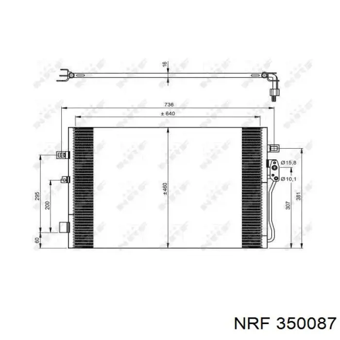 Compre 68038239AA Chrysler Radiador de aparelho de ar condicionado