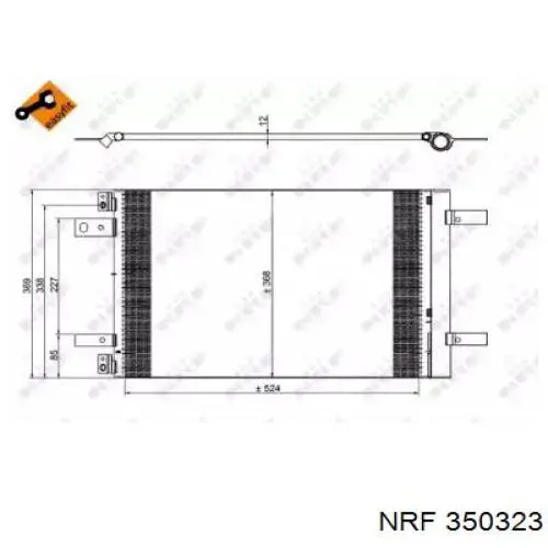 Radiador de aparelho de ar condicionado Peugeot/Citroen 1626267380 preço, a partir de 108,54 USD