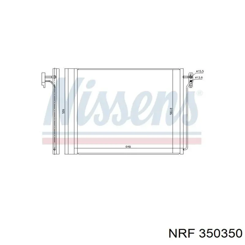 Compre JRB500200 Land Rover Radiador de aparelho de ar condicionado