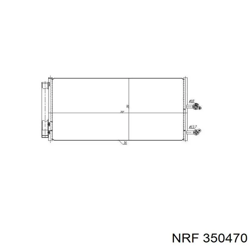 32339858 Volvo Radiador de aparelho de ar condicionado