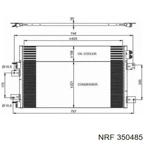 Compre 34T1K8C1S Polcar Radiador de aparelho de ar condicionado
