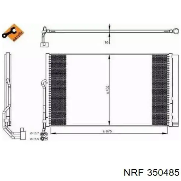 Radiador de aparelho de ar condicionado Polcar 34T1K8C1S preço, a partir de 133,15 USD
