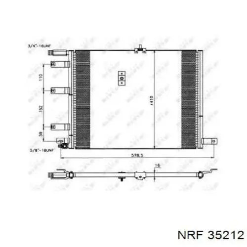 Compre 300135 ACR Radiador de aparelho de ar condicionado