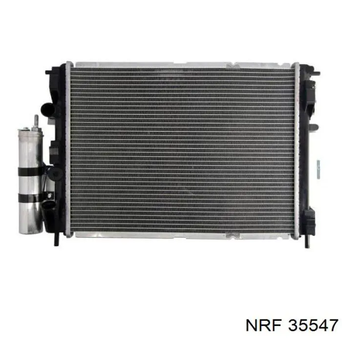 Compre 35547 NRF Radiador de aparelho de ar condicionado