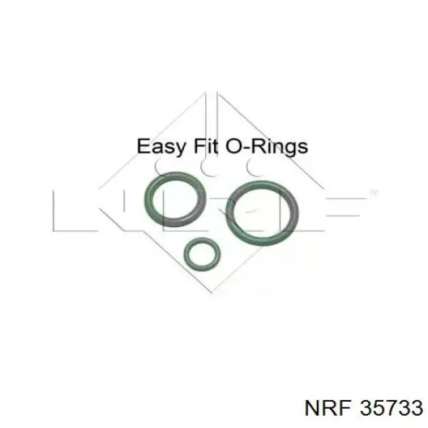 Compre 35733 NRF Radiador de aparelho de ar condicionado