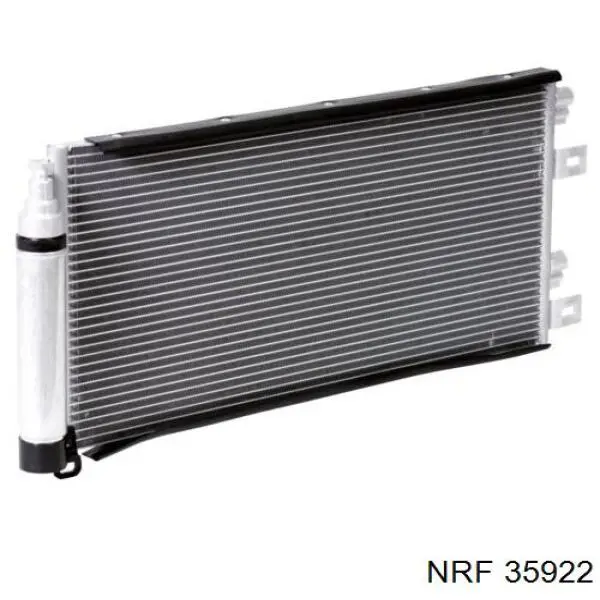 Radiador de aparelho de ar condicionado 606MZ2049 TYC