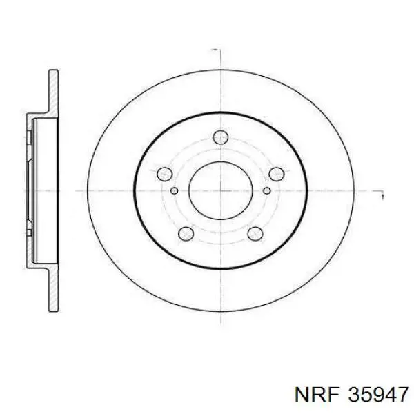 Compre 35947 NRF Radiador de aparelho de ar condicionado