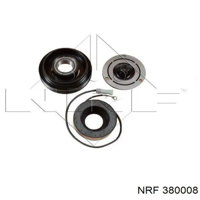 Compre KP1252 MSG Polia do compressor de aparelho de ar condicionado