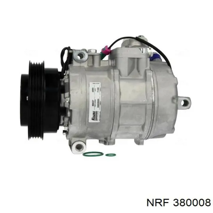 Compre 380008 NRF Polia do compressor de aparelho de ar condicionado