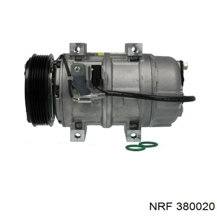Compre 380020 NRF Polia do compressor de aparelho de ar condicionado