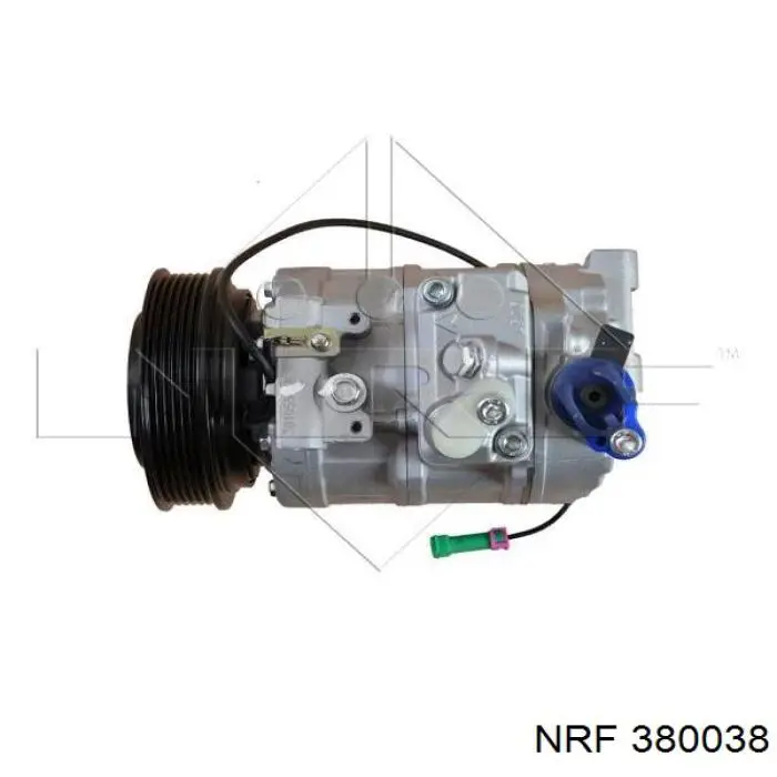 Compre 380038 NRF Polia do compressor de aparelho de ar condicionado