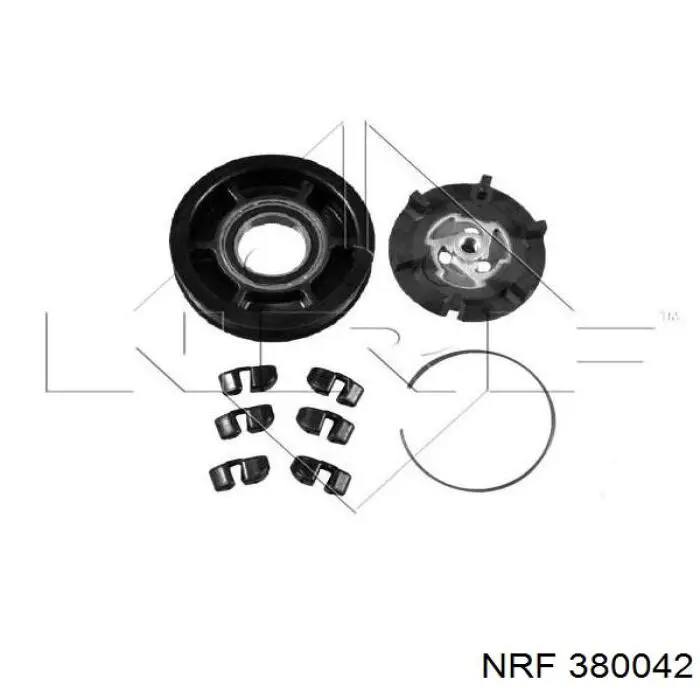 380042 NRF Polia do compressor de aparelho de ar condicionado