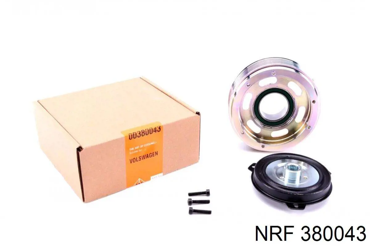 Compre 380043 NRF Polia do compressor de aparelho de ar condicionado