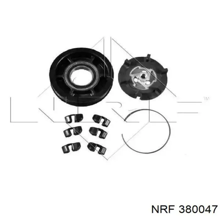 380047 NRF Polia do compressor de aparelho de ar condicionado