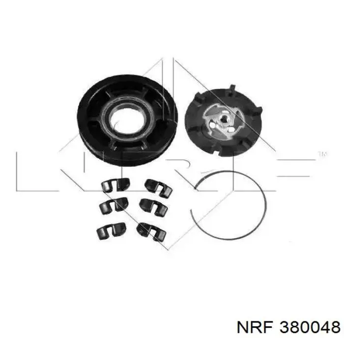 380048 NRF Polia do compressor de aparelho de ar condicionado