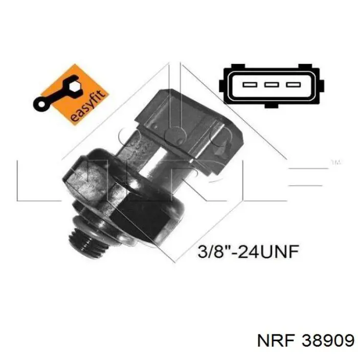 Compre MMB276842 Mitsubishi Sensor de pressão absoluta de aparelho de ar condicionado