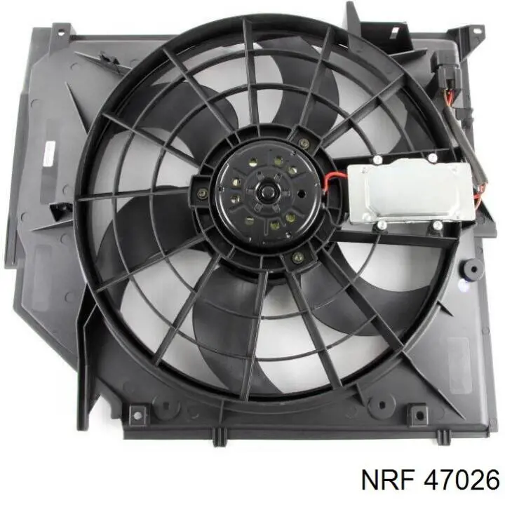 Compre 17421436261 BMW Difusor do radiador de esfriamento, montado com motor e roda de aletas
